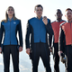 Seth MacFarlane (center) and the Orville crew in the season one finale.